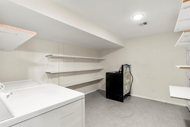 1940 Dixon Ave, Missoula, MT 59801 - laundry area featuring washer and dryer and light colored carpet