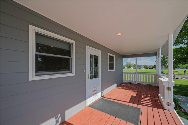 5706 Shannon Ct, Helena, MT 59602 - view of wooden porch