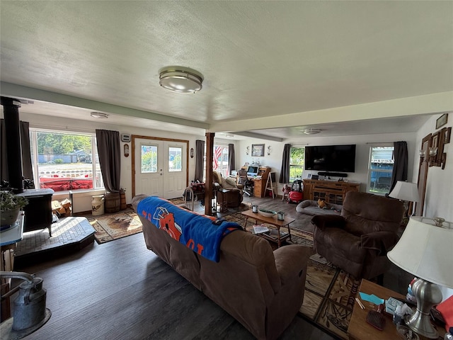 306 E Missoula Ave, Troy, MT 59935 - living area featuring wood finished floors