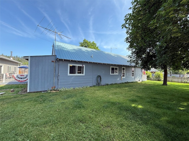 306 E Missoula Ave, Troy, MT 59935 - back of house featuring a metal roof