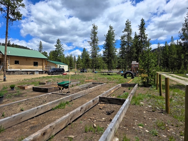 223 E G St, Sula, MT 59871 - view of yard with a garden