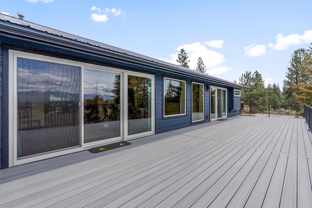 2813 Pine Lakes Ct, Stevensville, MT 59870 - view of deck
