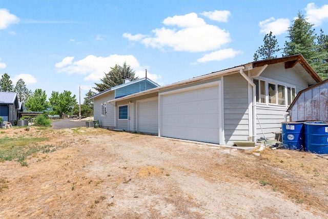 2813 Pine Lakes Ct, Stevensville, MT 59870 - view of property exterior featuring a central air condition unit