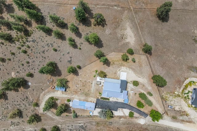 2813 Pine Lakes Ct, Stevensville, MT 59870 - aerial view of property and surrounding area featuring a desert landscape and rural landscape