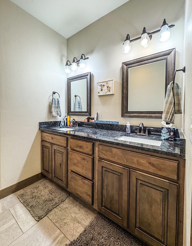 3012 Arendelle Rd, East Helena, MT 59635 - full bath with double vanity and baseboards