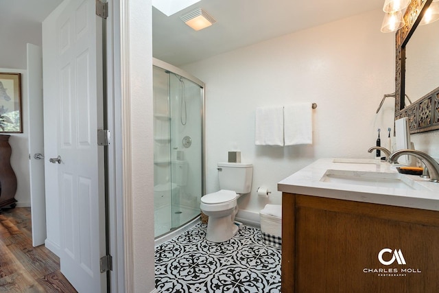 2623 Gold Rush Ave, Helena, MT 59601 - full bath with a stall shower and vanity