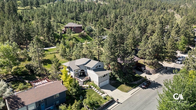 2623 Gold Rush Ave, Helena, MT 59601 - aerial view of property's location featuring a forest