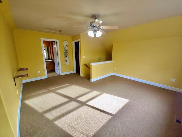 1109 Wyoming St, Belgrade, MT 59714 - carpeted spare room with baseboards and ceiling fan