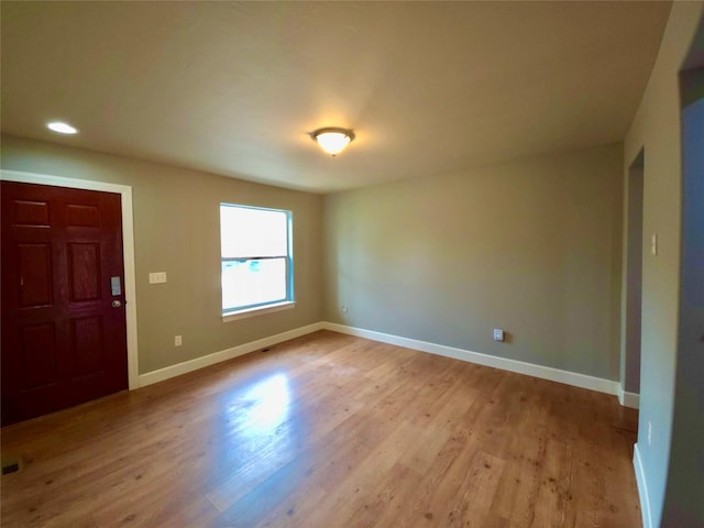 1109 Wyoming St, Belgrade, MT 59714 - entryway featuring wood finished floors and recessed lighting