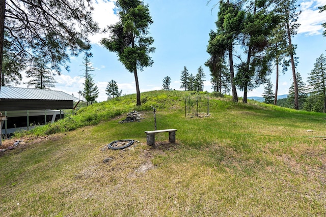 298 Lone Wolf Trl, Lakeside, MT 59922 - view of yard