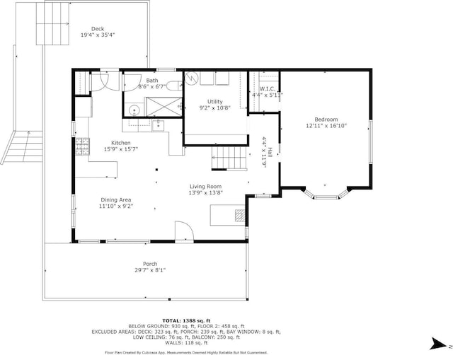 298 Lone Wolf Trl, Lakeside, MT 59922 - view of room layout