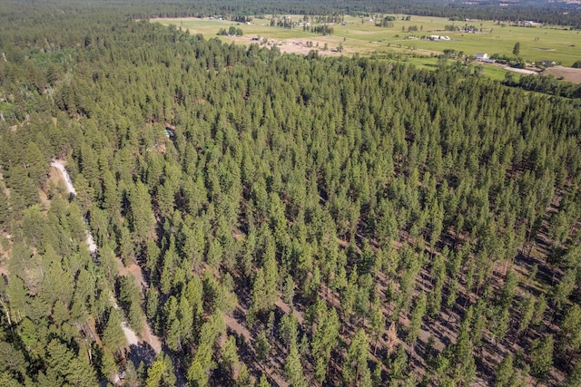 452 Blair Ln, Victor, MT 59875 - aerial overview of property's location featuring a heavily wooded area