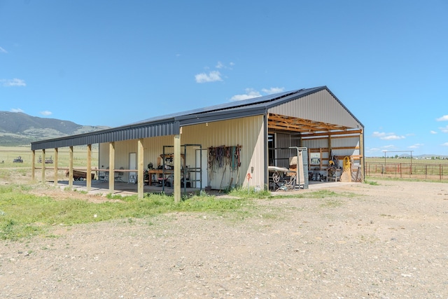 51 Whitehorse Rd, Townsend, MT 59644 - view of outbuilding featuring a mountain view and an exterior structure