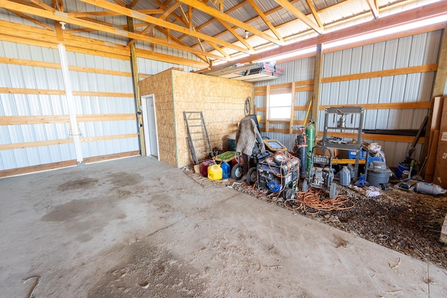 51 Whitehorse Rd, Townsend, MT 59644 - garage featuring metal wall