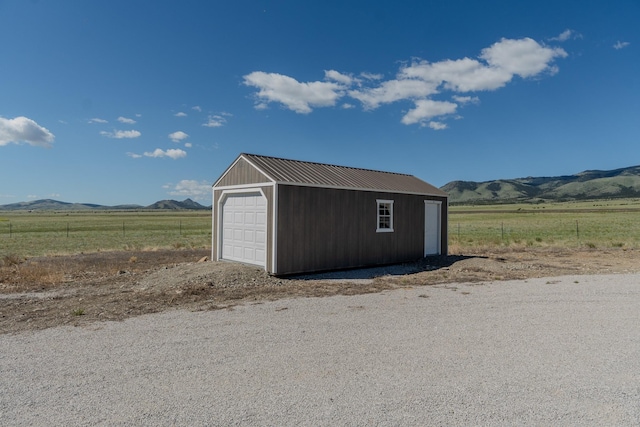 51 Whitehorse Rd, Townsend, MT 59644 - view of outbuilding with a view of countryside and a mountain view