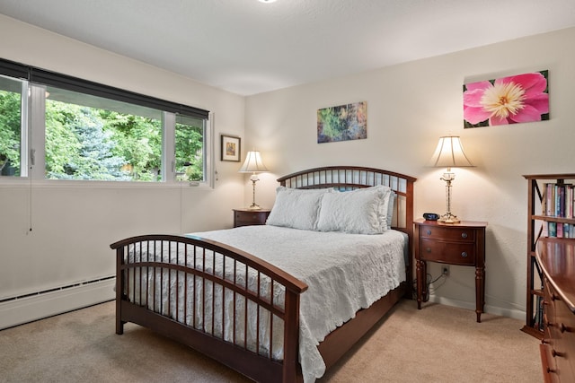 1700 Arthur Ave, Missoula, MT 59801 - carpeted bedroom featuring a baseboard radiator and baseboards