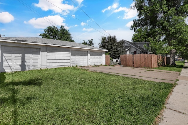 1126 4th Ave S, Great Falls, MT 59405 - view of detached garage