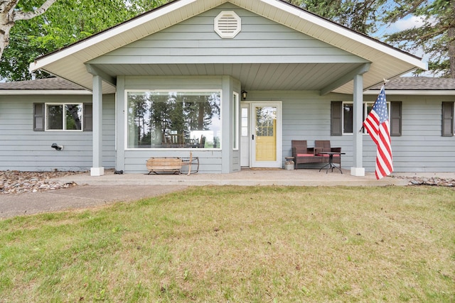 791 Springwood Ln, Kalispell, MT 59901 - view of front of house with a front yard and roof with shingles
