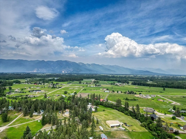 791 Springwood Ln, Kalispell, MT 59901 - overview of rural landscape with mountains
