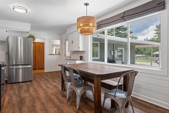 4206 N Ave W, Missoula, MT 59804 - dining room with dark wood-style floors and baseboards