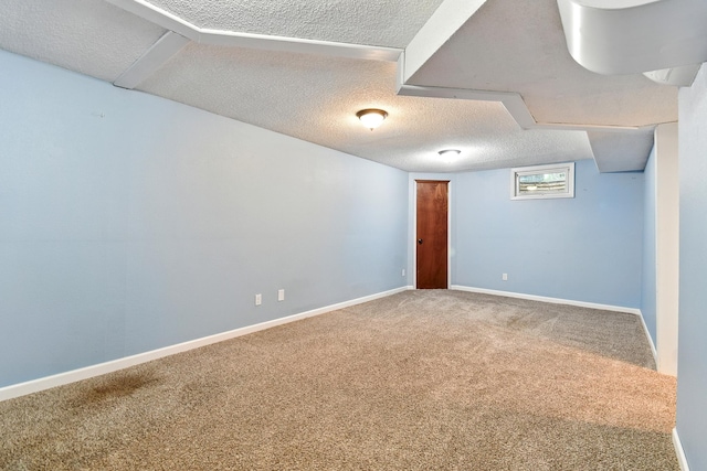 3121 6th Ave S, Great Falls, MT 59405 - carpeted spare room featuring a textured ceiling and baseboards