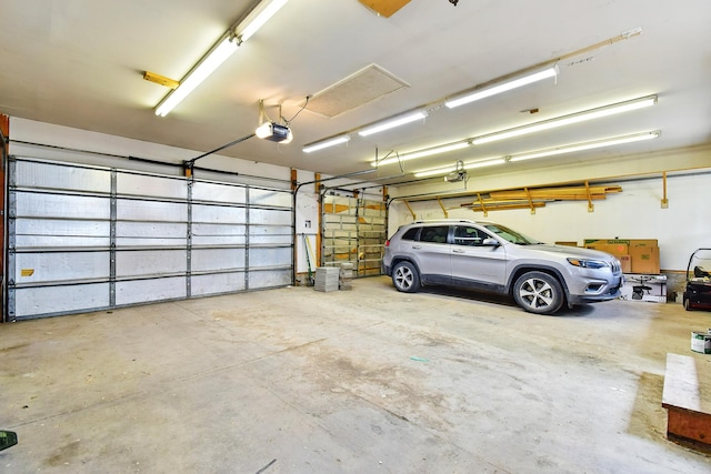 3121 6th Ave S, Great Falls, MT 59405 - garage featuring a garage door opener