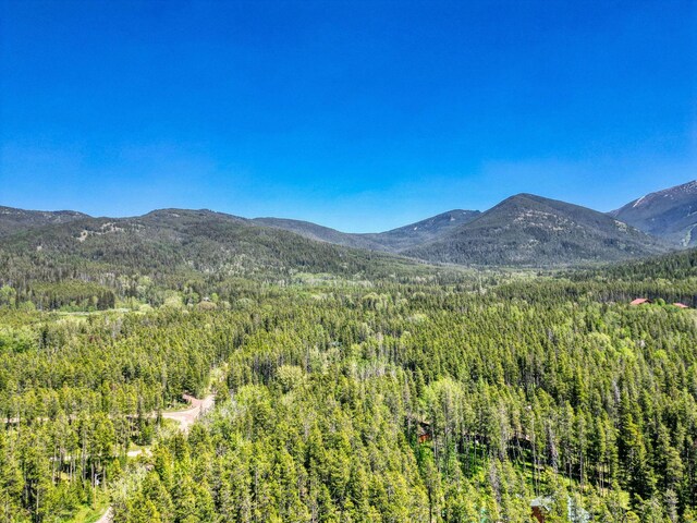 72 Giefer Creek Rd, Essex, MT 59916 - view of mountain background featuring a heavily wooded area
