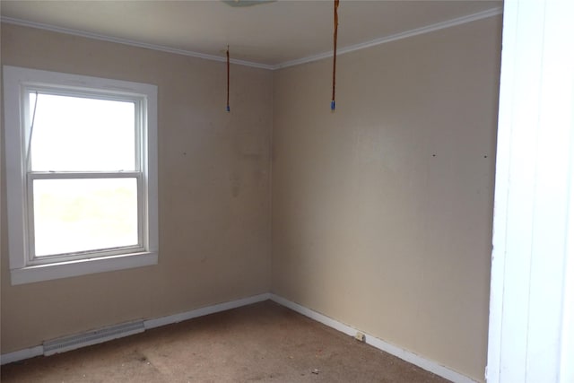 17 Crane Ave, Stockett, MT 59480 - unfurnished room with ornamental molding and light carpet