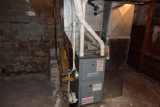 17 Crane Ave, Stockett, MT 59480 - utility room featuring heating unit