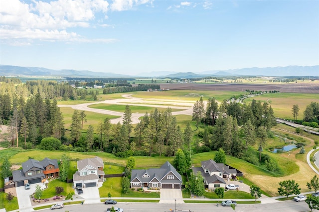 128 Antler Peak Ln, Kalispell, MT 59901 - bird's eye view of a water and mountain view