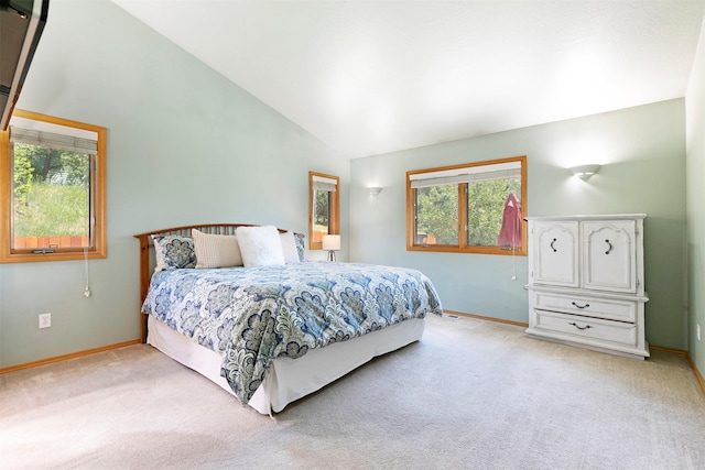 1585 Stanley St, Missoula, MT 59802 - bedroom with light colored carpet and lofted ceiling