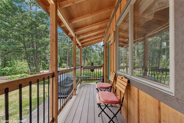 34045 Redgate Dr, Bigfork, MT 59911 - view of deck