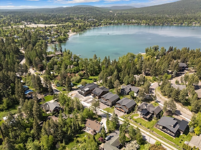 508 Dakota Ave, Whitefish, MT 59937 - aerial view of property's location featuring a nearby body of water and nearby suburban area
