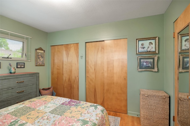 2200 5th Ave, Helena, MT 59601 - bedroom featuring multiple closets and wood finished floors