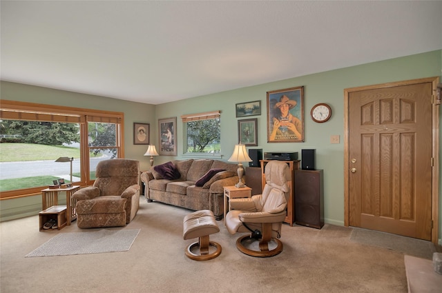 2200 5th Ave, Helena, MT 59601 - living area with carpet floors