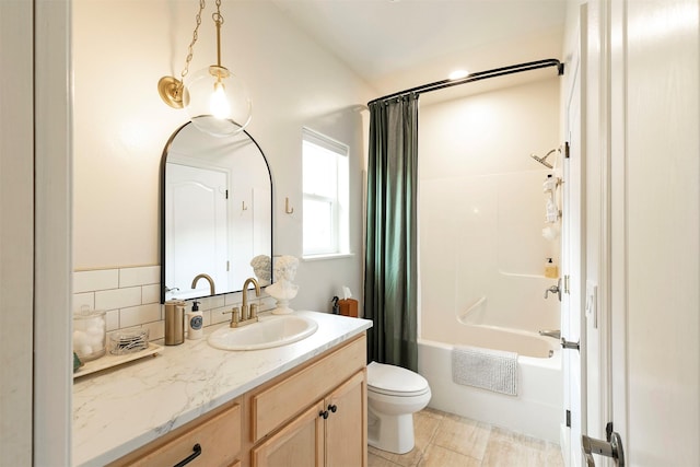 15660 Sara Jo Ln, Frenchtown, MT 59834 - full bathroom featuring vanity and shower / bathtub combination with curtain