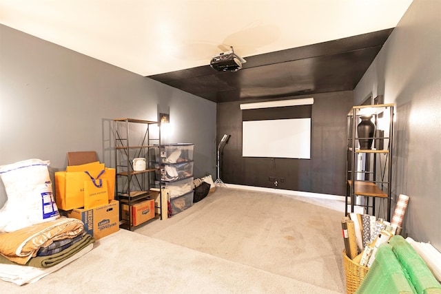 15660 Sara Jo Ln, Frenchtown, MT 59834 - view of carpeted home theater
