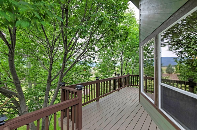 15660 Sara Jo Ln, Frenchtown, MT 59834 - view of wooden deck