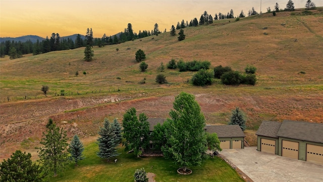 15660 Sara Jo Ln, Frenchtown, MT 59834 - aerial view of sparsely populated area with a mountain backdrop