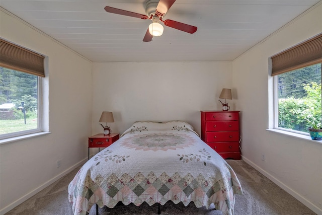 3422 Rimini Rd, Helena, MT 59601 - bedroom featuring carpet and a ceiling fan