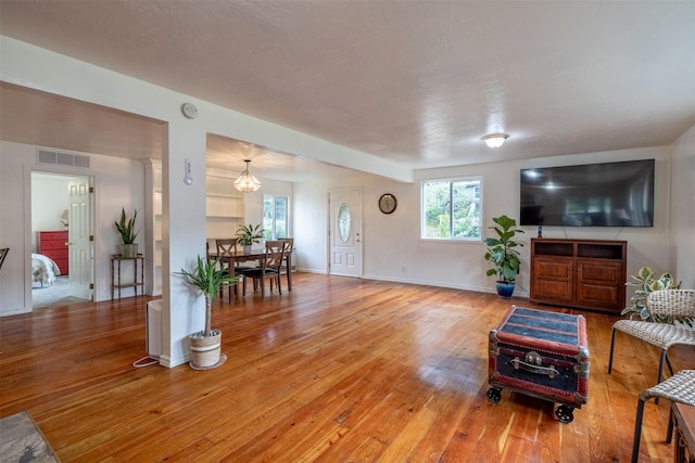 3422 Rimini Rd, Helena, MT 59601 - living room with light wood-style flooring and baseboards