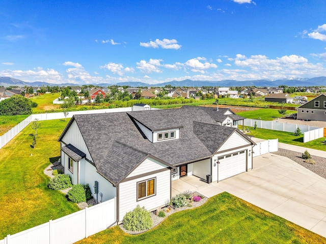 915 Stewart Loop, Bozeman, MT 59718 - aerial perspective of suburban area featuring a mountainous background
