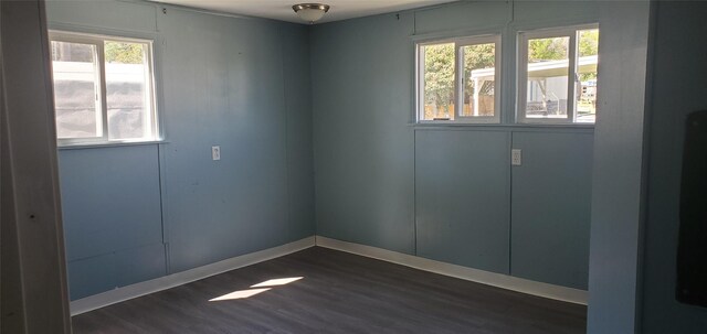 1805 Joslyn St Unit 25, Helena, MT 59601 - empty room with dark wood finished floors and baseboards
