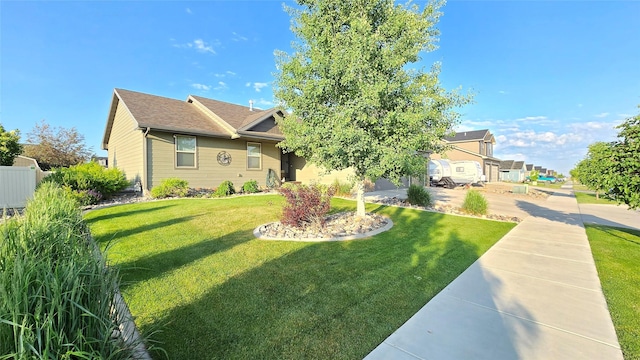 104 39th Ave NE, Great Falls, MT 59404 - view of front facade with a front yard