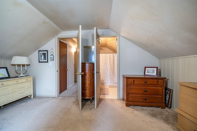 429 Pleasant Valley Rd, Marion, MT 59925 - carpeted bedroom featuring vaulted ceiling