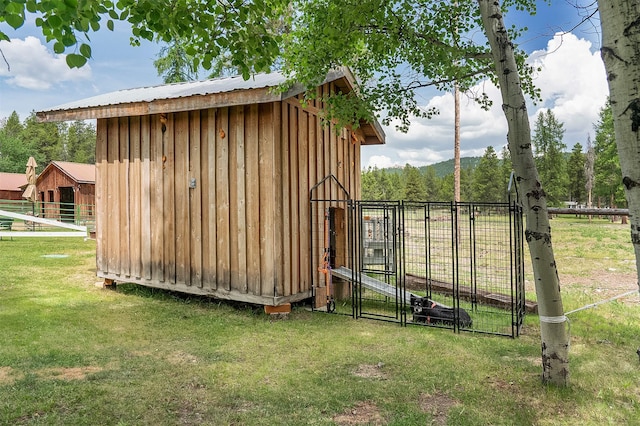 429 Pleasant Valley Rd, Marion, MT 59925 - view of outbuilding featuring a gate