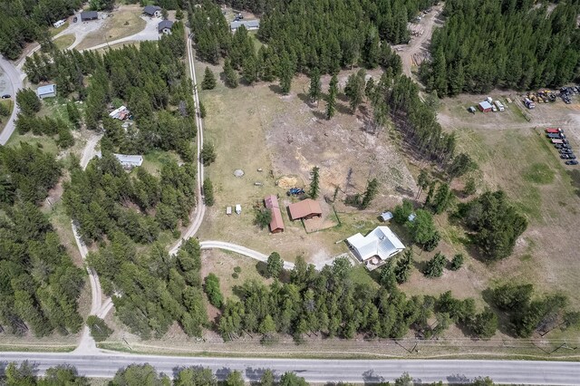 429 Pleasant Valley Rd, Marion, MT 59925 - aerial view of property and surrounding area