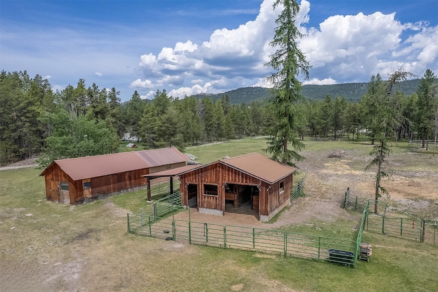 429 Pleasant Valley Rd, Marion, MT 59925 - view of mountain background with rural landscape and a forest