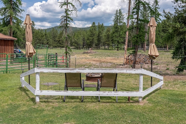 429 Pleasant Valley Rd, Marion, MT 59925 - view of yard featuring a view of trees