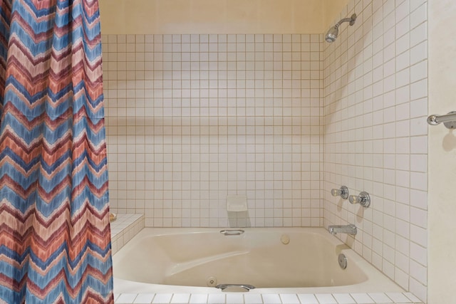 7 Eagle Bend Dr, Bigfork, MT 59911 - full bath featuring shower / bathtub combination with curtain